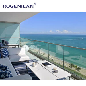 RGNL-Glass Handrail Glass Railing